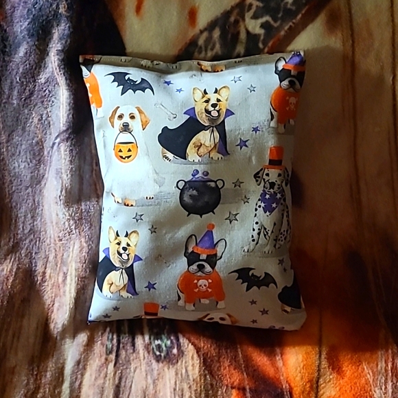 Doggie Cute pillow small tiny dog lover companion Shabby squeeze - Picture 1 of 4